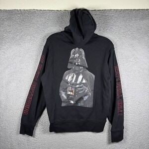 Levis x Star Wars Darth Vader Hoodie Mens Small Black I Find Your Lack Of Faith
